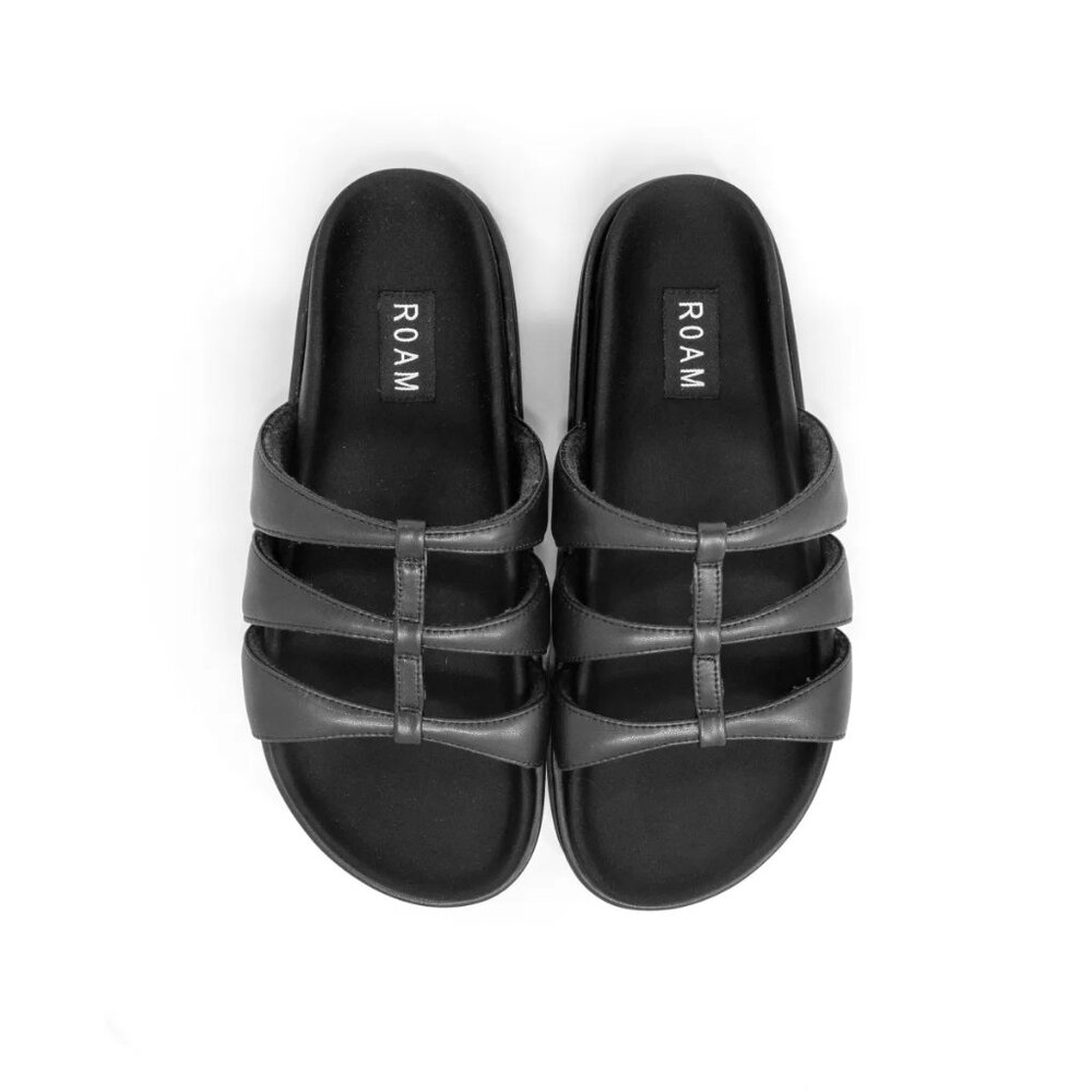 Roam Platform Slides Black Sz 7